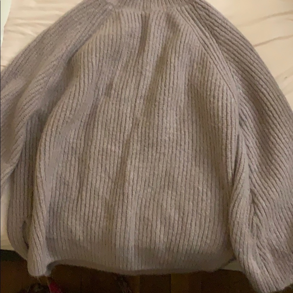 Purple sweater